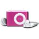 MP3 Player tipo Shuffle 2GB Rosa